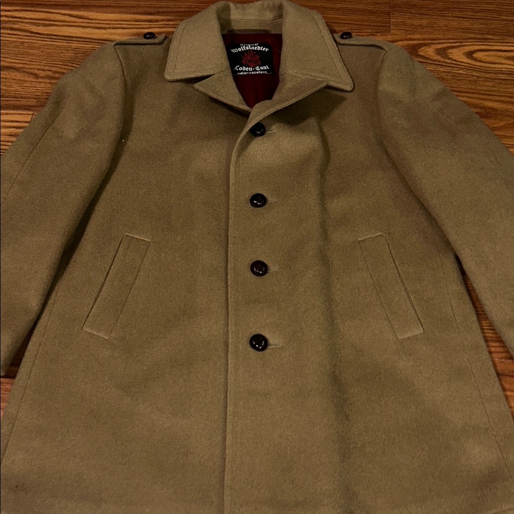 Vintage Wolfstaedter Original Tyroler Loden‎ Virgin Wool Water Repellent Sz 46